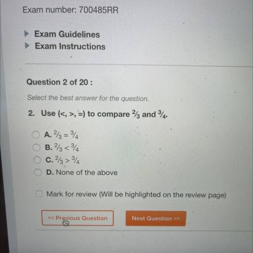 2. Use (<, >, =) to compare 23 and 34.