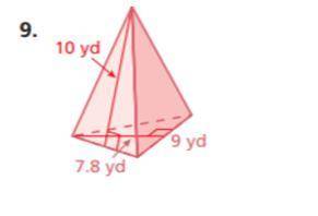 Can someone please help me get surface area and lateral surface area