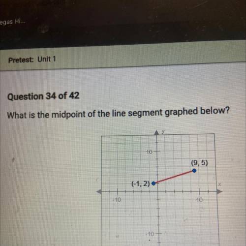 What is the midpoint of the mine segment graph below