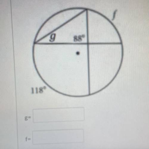Please please help i need to find f and g using what’s given