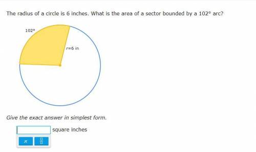 PLEASE HELP ME!!! THANK YOU i really need it

The radius of a circle is 6 inches. What is the area
