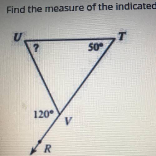 Find the measure of the indicated angle in the triangle.

A. 75
B. 60
C. 70
D. 80
need help asap :