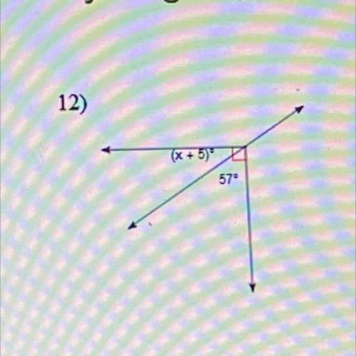 Given a pair of complementary angles, find the value of x! Can anyone help me with this??