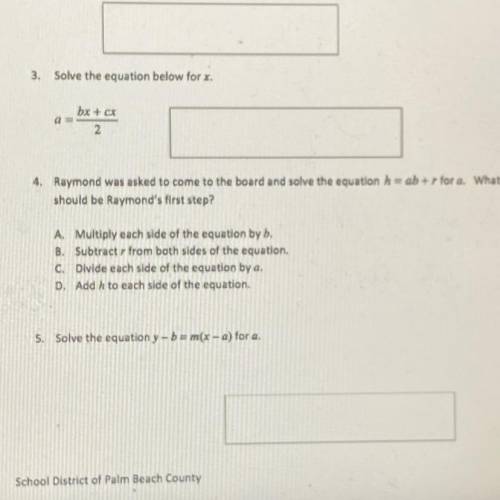 Question 3 and 5 please ASAP!