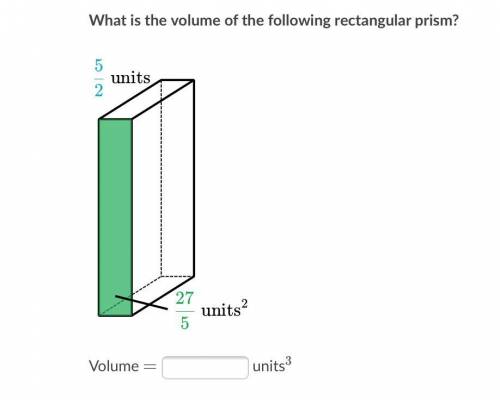 Volume of a rectangular prism help pls.