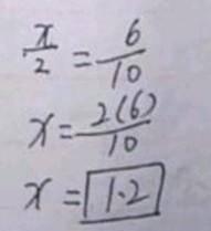 Need help solving for x, look at image above