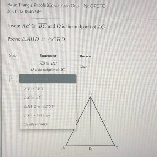 Basic triangle proofs
please help
