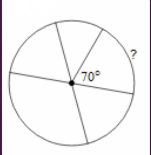 What is the measure of the arc
