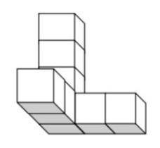 Tell the volume of each solid figure made of 1-inch cubes