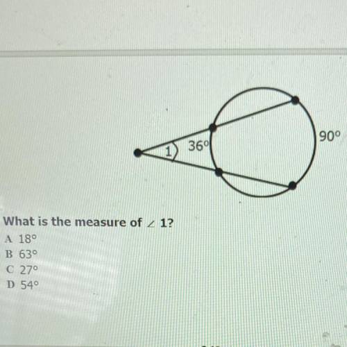 What is the measure for angle 1?