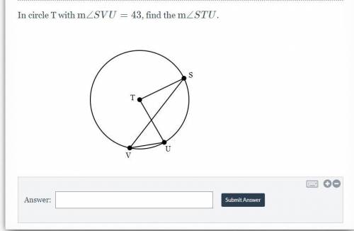 In circle T with m
(see diagram below)