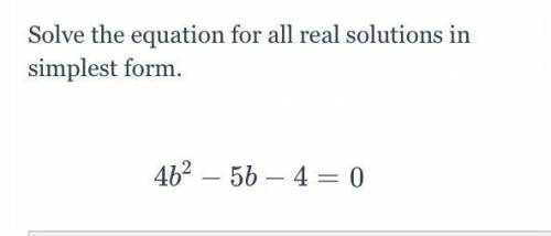 Solve the equation for all real solutions in simplest form.