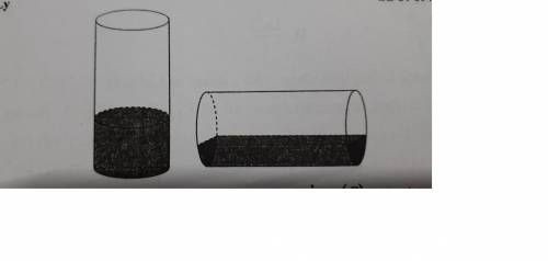 A cylindrical glass tube has a height of 15.7 cm and a base radius of 2.02 cm. This glass tube is h