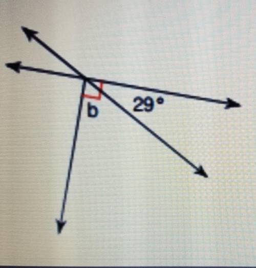 Find the measurement of the angle B explain your answer ​