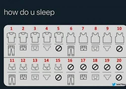 How do yall sleep?????​