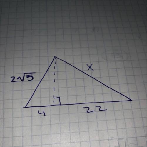 Find the value of x
Please help!