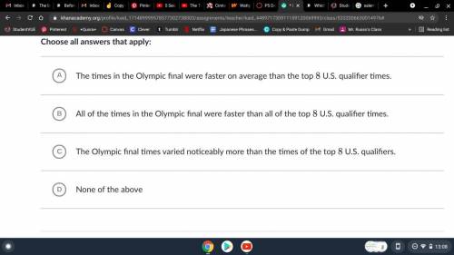 Problem

Before sending track and field athletes to the Olympics, the U.S. holds a qualifying meet