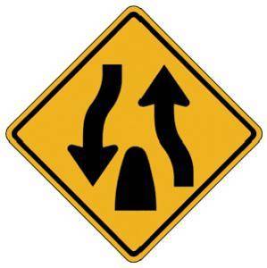 Hey I have a drivers test and I need help with this one sign