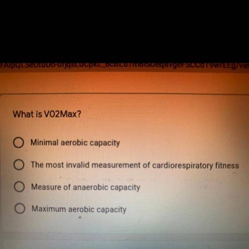What is VO2Max?
please help
