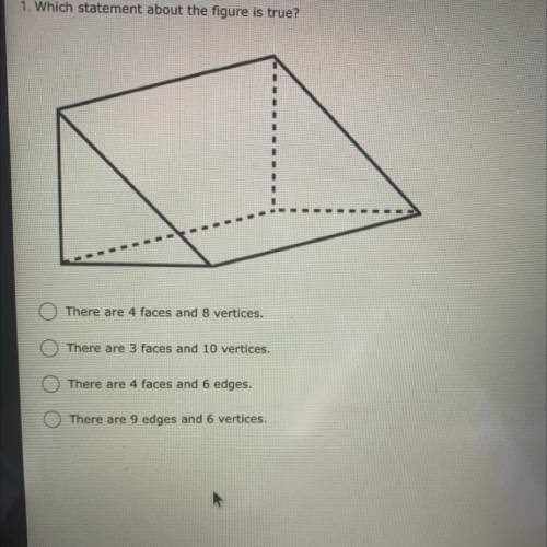 Which statement about this figure is true? (Discovering Solids Quiz)