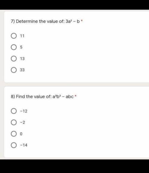 Help please asap just the answers​
