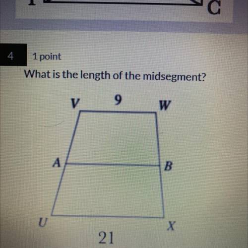 ￼￼what’s the length of the middle segment ?