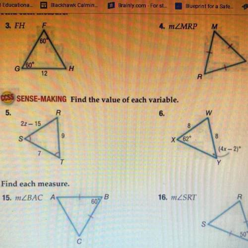 Hi can someone help me with these? 5 and 6 only though