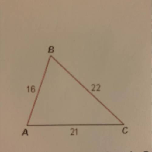 Use the law of sines to find the measure of angle C.