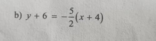 Rewrite the following linear equations in general form​