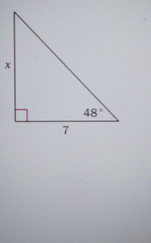 Helppp

find the value of x to the nearest 10tha. 5.2b. 8