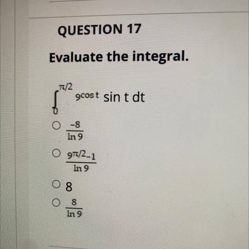 Evaluate the integral.