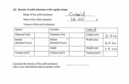 Calculate the Diameter, Radius, and volume of sphere and cylinder.