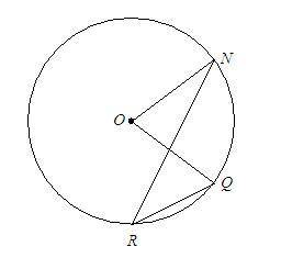Circle O is shown below. The diagram is not drawn to scale.

If m∡R = 24°, what is m∡O?
48°
96°
24
