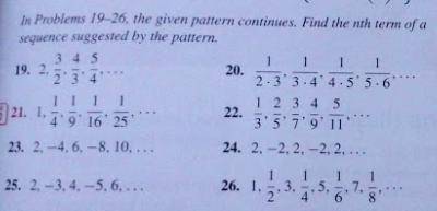 Could someone help me in 19, 20, 22, 23, 25, and 26?