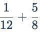Evaluate the expression shown below and write your answer as a fraction in simplest form.