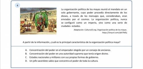 La organización política de los mayas reunió el mandato en un solo gobernante, cuyo poder procedía