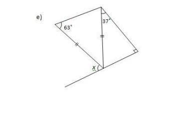 can someone help me to solve this question. the questions is about to calculate the value of x . pl