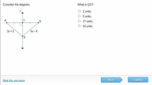 What is QS? i need this for a test and im not really sure how to start this problem
