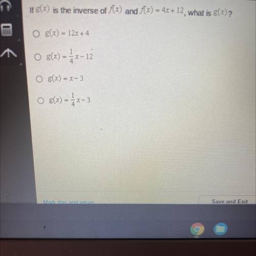 What is g(x)? please help