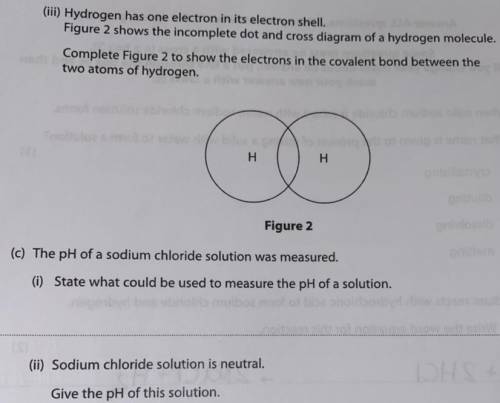 Hydrogen has one electron in its electron shell…