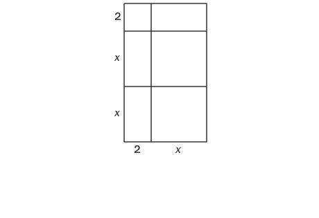 4.

a. The total area of the model is 130 m2. Write an equation to find x. b. Solve the equation b