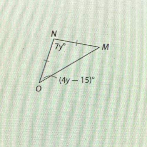 Use the figure to find the angle m