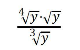 If the expression below is equal to yᵃ for all positive values of y, what is the value of a?