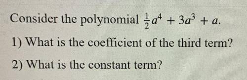 HELP!!
Consider the polynomial