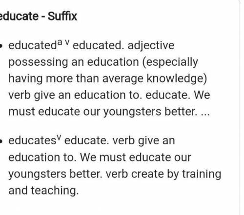 How many prifix and suffix does word uneducated has??​