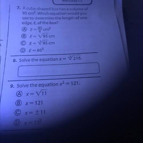 Can some one help me solve these 3 questions?