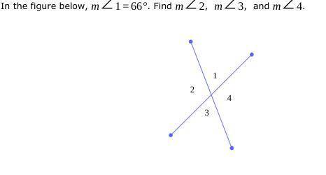 Finding angle measures given two intersecting lines