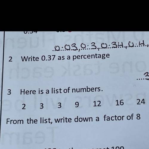 Need the answer for number 3, any help?