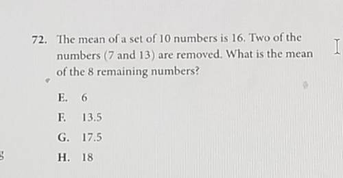 This...ik what mean is I'm just trying to find what the original numbers would be? ​