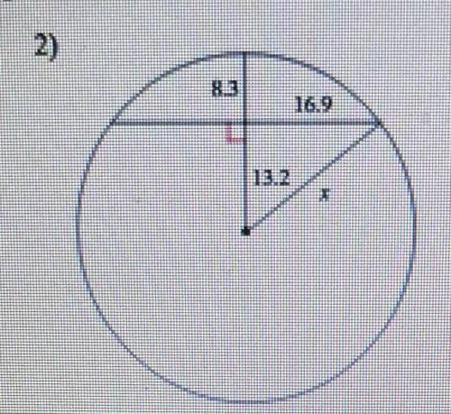 Find the length of the segment indicated. Round your answer to the nearest 10th of necessary.